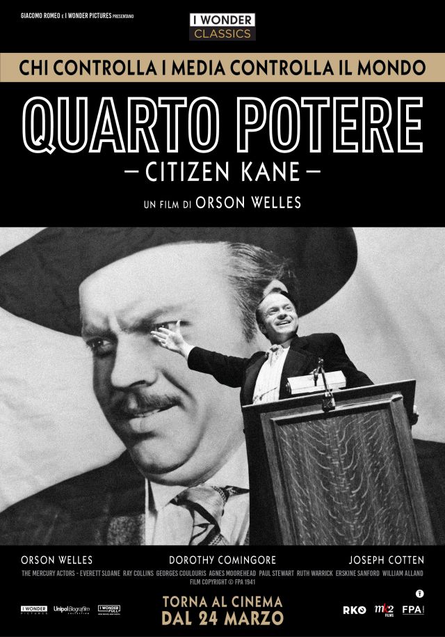 Quarto Potere – Citizane Kane -Ritorna su grande schermo il capolavoro di Orson Welles