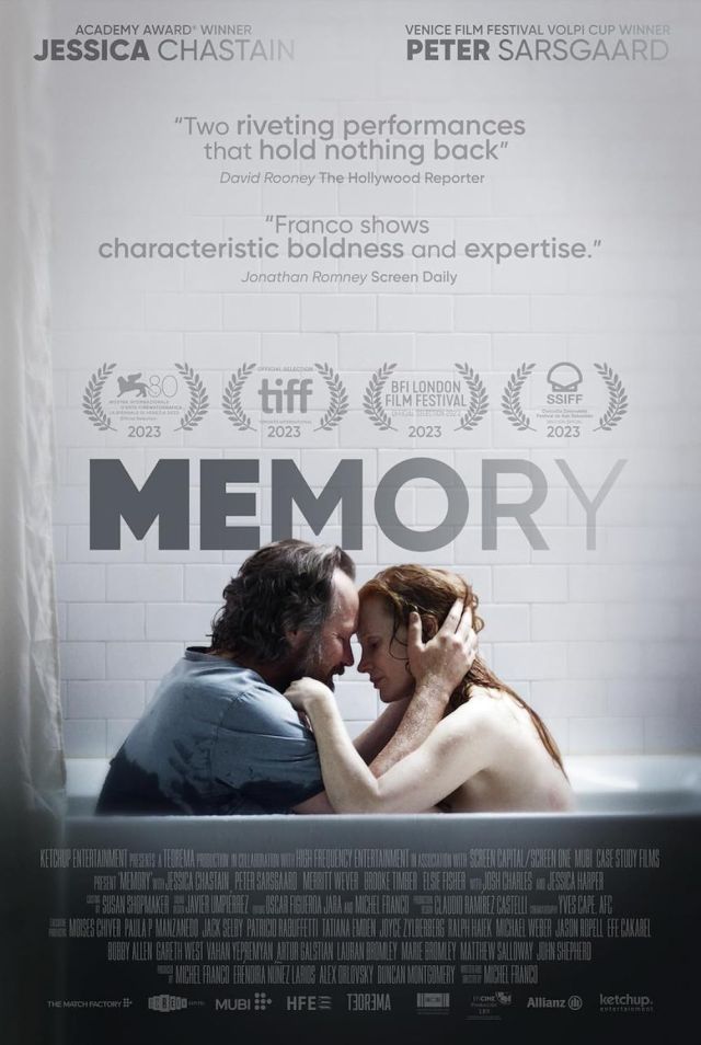 Memory – Recensione del Film di Michel Franco con Jessica Chastain e Peter Sarsgaard