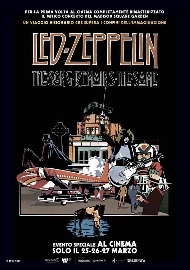 Led Zeppelin: The Song Remains The Same – Recensione del Film- Concerto della Nexo Digital