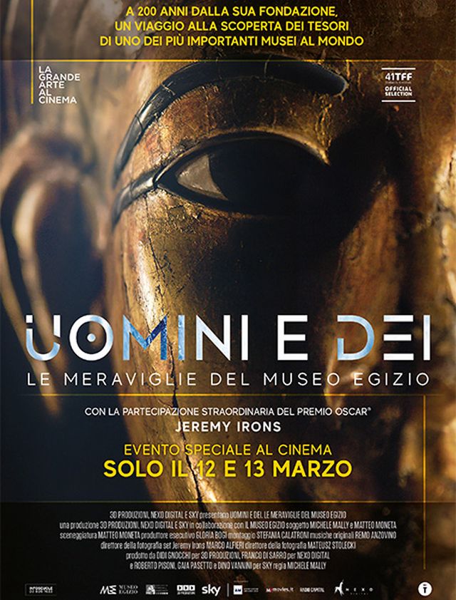 Uomini e Dei. Le Meraviglie Del Museo Egizio – Recensione del Film Nexo Digital con Jeremy Irons